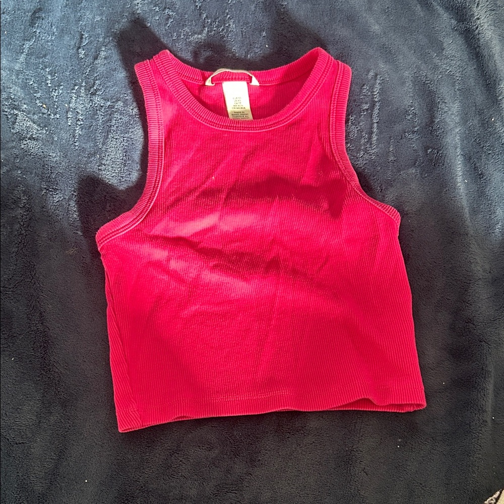H&M Vibrant Red Kids Tank Top